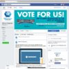 social media post vote template