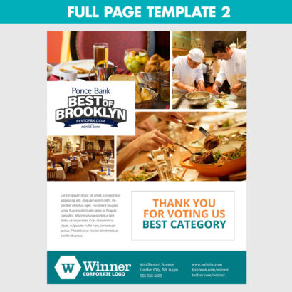 full page template option 2