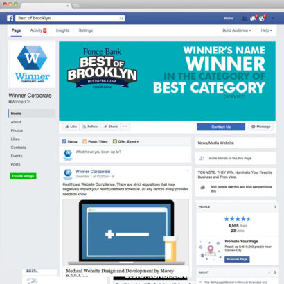 facebook cover for winners