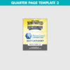 quarter page template 3