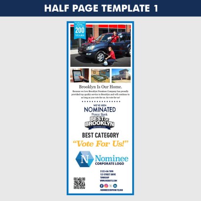 Half page template 1