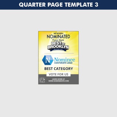 quarter page template 3