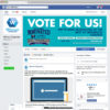 Custom facebook vote cover