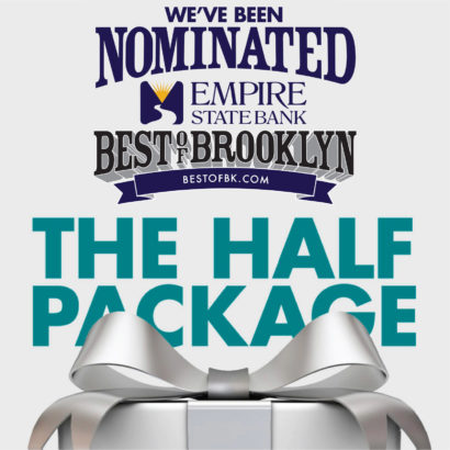 We've been nominated half package