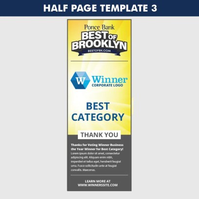 half page ad template 3