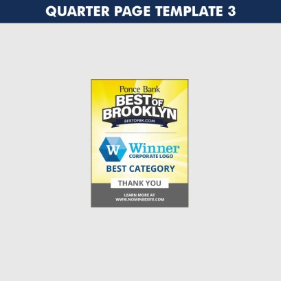 quarter page ad template 3